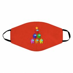 Маска багаторазова Christmas Tree Among Us - PrintSalon