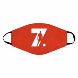 Маска многоразовая Cristiano Ronaldo Silhouette Art - PrintSalon