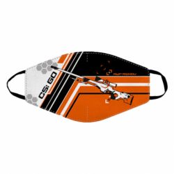 Маска багаторазова CS: GO AWP Asiimov Skin - PrintSalon