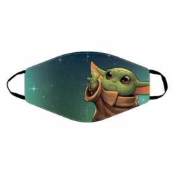Маска багаторазова Cute Baby Yoda - PrintSalon