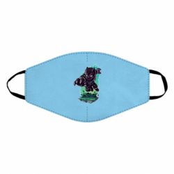 Маска многоразовая Cute Black panther - PrintSalon