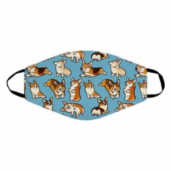 Маска багаторазова Cute Corgis - PrintSalon