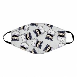 Маска багаторазова Cute Satoru Gojo pattern - PrintSalon