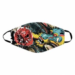 Маска багаторазова Cyberpunk 2077 Dragon - PrintSalon