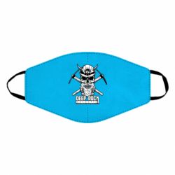 Маска многоразовая Deep Rock Galactic skull - PrintSalon