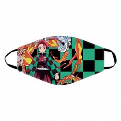 Маска многоразовая Demon Slayer Kimetsu No Yaiba - PrintSalon