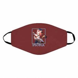 Маска многоразовая Diona Genshin Impact - PrintSalon