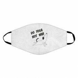 Маска многоразовая Do yoga not war - PrintSalon