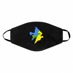 Маска для лица Dove flag of Ukraine - PrintSalon