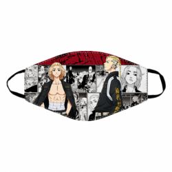 Маска багаторазова Draken And Mikey Tokyo Revengers - PrintSalon