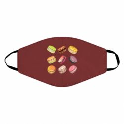 Маска многоразовая Французский макарун - PrintSalon