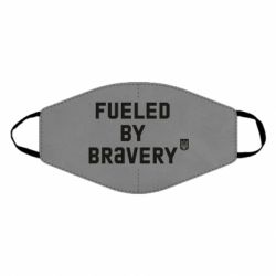 Маска для лица Fueled by bravery - PrintSalon