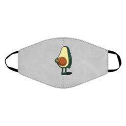 Маска многоразовая Funny avocado - PrintSalon