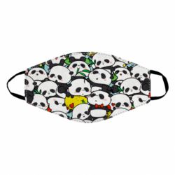 Маска багаторазова Funny pandas - PrintSalon