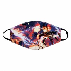 Маска многоразовая Genshin Impact: Childe - PrintSalon