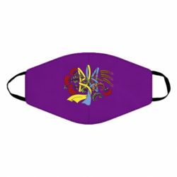 Маска многоразовая Герб колоски и калина