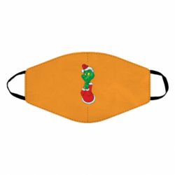 Маска многоразовая Гринч потирает руки - PrintSalon