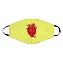 Маска многоразовая Heart of many cats - PrintSalon