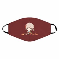 Маска багаторазова Кадзуха з котом - PrintSalon