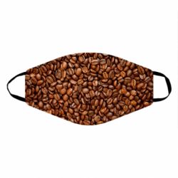 Маска багаторазова Кавові зерна - PrintSalon