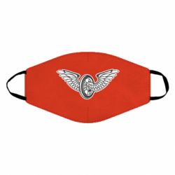 Маска многоразовая Колесо и крылья - PrintSalon