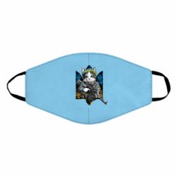 Маска многоразовая Кот военный