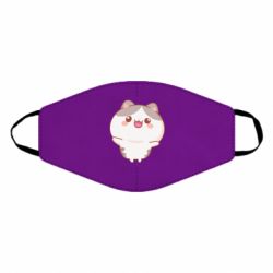 Маска многоразовая Котик обнимает тебя - PrintSalon