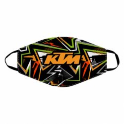 Маска багаторазова KTM orange logo - PrintSalon
