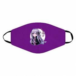 Маска многоразовая Kyoko Kirigiri glitch art - PrintSalon