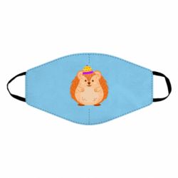 Маска многоразовая Little hedgehog in a hat - PrintSalon