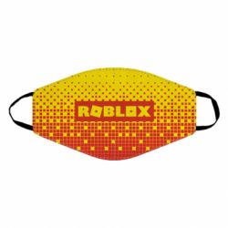 Маска многоразовая Logo and squares - PrintSalon