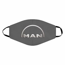 Маска многоразовая Man metallic logo - PrintSalon