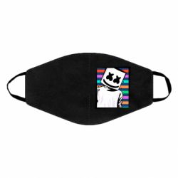 Маска багаторазова Marshmello Colorful Portrait-PrintSalon Маска багаторазова Marshmello Colorful Portrait