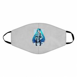 Маска многоразовая Miku art - PrintSalon