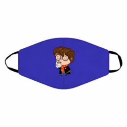 Маска многоразовая Милый Гарри с совой - PrintSalon