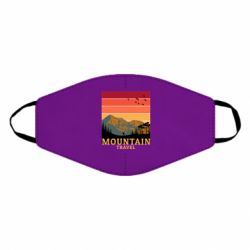 Маска многоразовая Mountain travel - PrintSalon