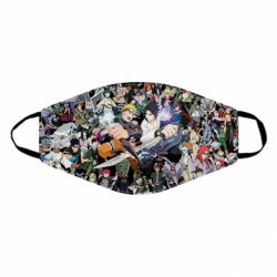 Маска багаторазова Наруто Герої - PrintSalon