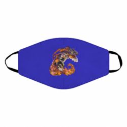 Маска многоразовая Natsu with a dragon - PrintSalon