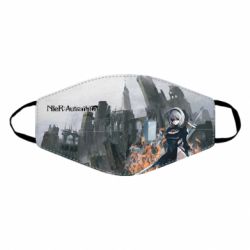 Маска многоразовая Nier Automata 2B - PrintSalon