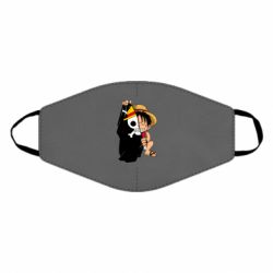 Маска многоразовая One piece chibi Luffy - PrintSalon