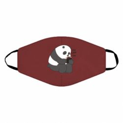 Маска многоразовая Панда лайк - PrintSalon