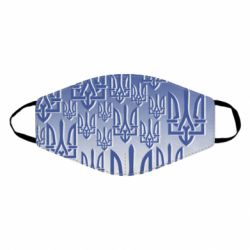 Маска багаторазова Паттерн з гербом - PrintSalon