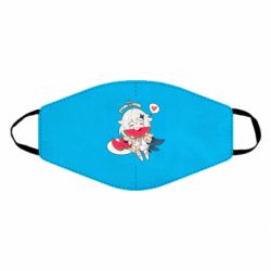 Маска багаторазова Паймон з кавуном - PrintSalon