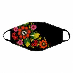 Маска багаторазова Петриківський розпис - PrintSalon