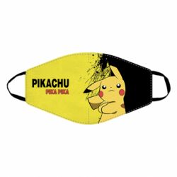 Маска многоразовая Pikachu Pika Pika - PrintSalon