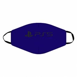 Маска многоразовая PlayStation 5 Logo - PrintSalon