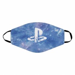 Маска багаторазова Playstation on tai dai background - PrintSalon