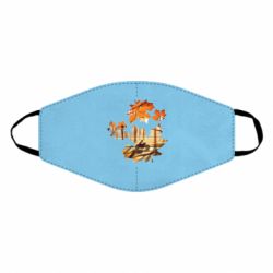 Маска многоразовая Проезжая осень - PrintSalon