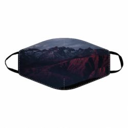 Маска багаторазова Red mountains - PrintSalon
