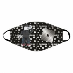 Маска багаторазова Roblox And Metal Logo - PrintSalon